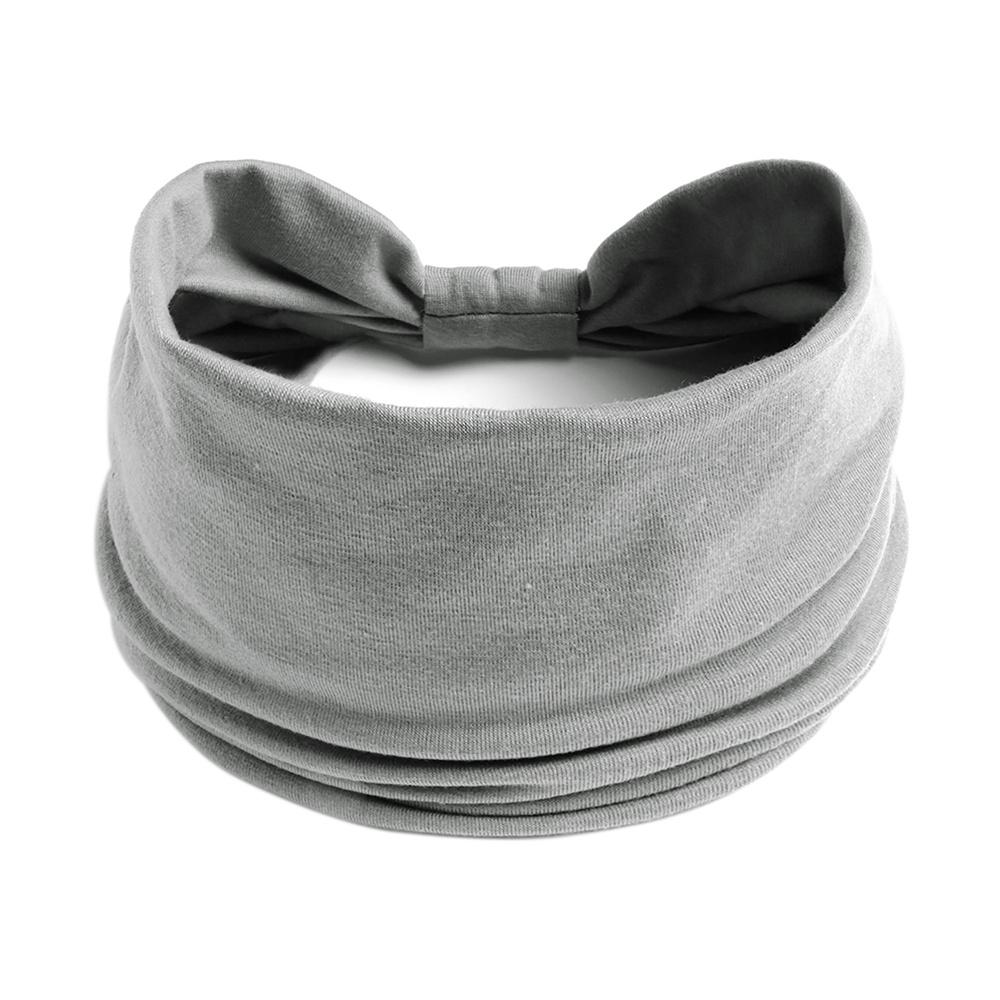 Wide Headbands for Women Stylish Head Wraps Boho Hairbands Sport Yoga Turban Cotton Non-Slip Bandana Hair Accessories