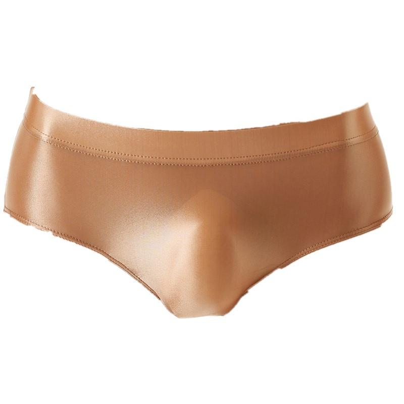 

Чоловічі трусики для плавання, спортивний купальник бікіні з низькою талією кавовий