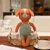 Fairy Tale Knitting Animal Plush Toys Soft Delicate Dressed Rabbit Kitten Puppy Bear Doll Gentle Lovely Children Appease Doll