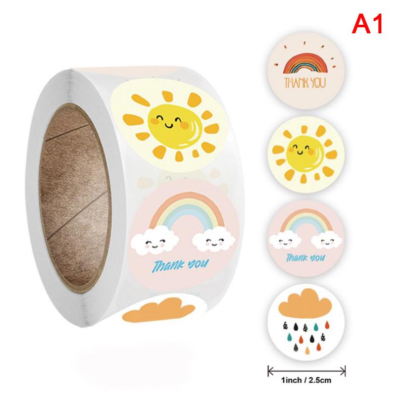 1 Set 2 /1.5 Inch Thank You Seal Sticker Commercial Use Gift Box Envelope Decor Sticker Wedding Party Sticker Invitation Label