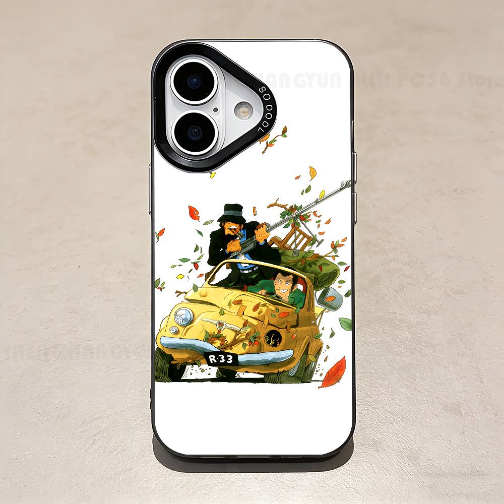 L-Lupin The Third Case For IPhone 11 12 13 14 15 16 17 Pro Max XS X XR Cover
