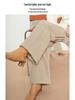 Women's Wide-Leg Winter Sweatpants with Drawstring Waist - Casual European & American Style.