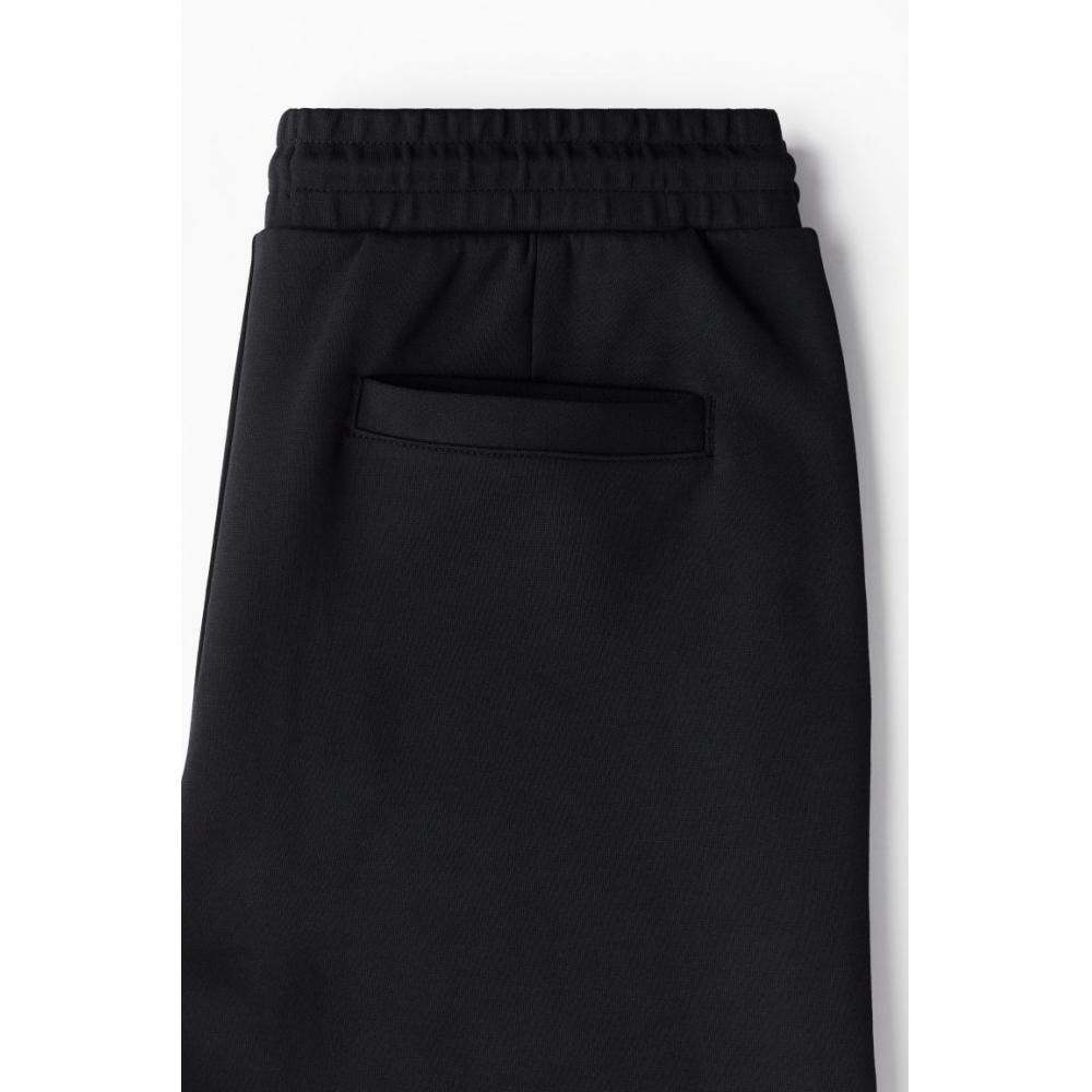 H M Regular Fit Sweat sHorts Black