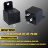 JD1912 Relay 4 Pin 40A 12V SPST Car Truck Van Motorcycle Boat Relay (Pack Of 2 Pcs)