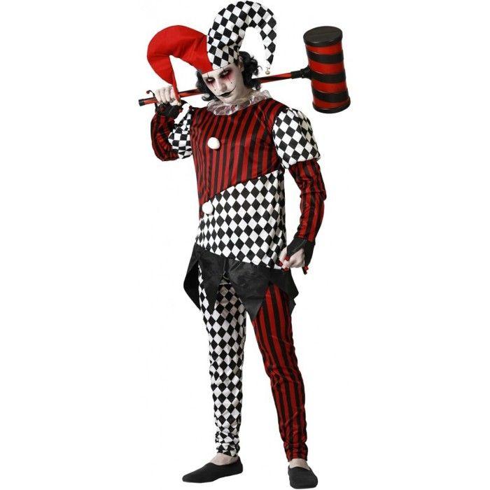 Pánský kostým Harlekýn Šašek