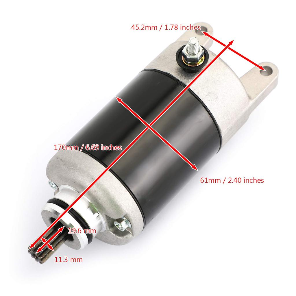 Artudatech Starter for Kawasaki EX250, Ninja 250R, EL250, Eliminator, and GPX250R (1988-2012)