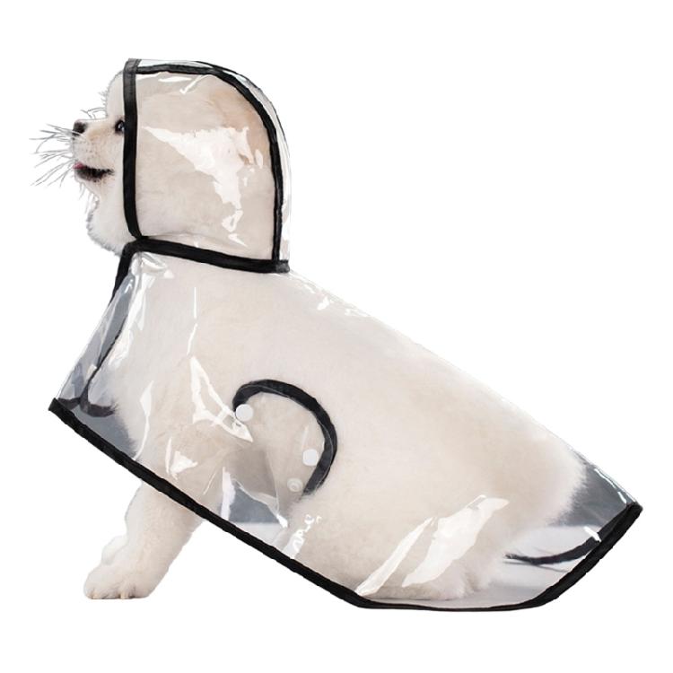 Lightweight Waterproof Rainwear Small to Large Dogs Ponchos Hooded