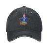 Roland Kaiser Festival Singer Cappellini da Baseball Unisex Donna Cappello in Denim Usurato Vintage per Esterno Corsa Morbido Non Strutturato Cappello da Sole