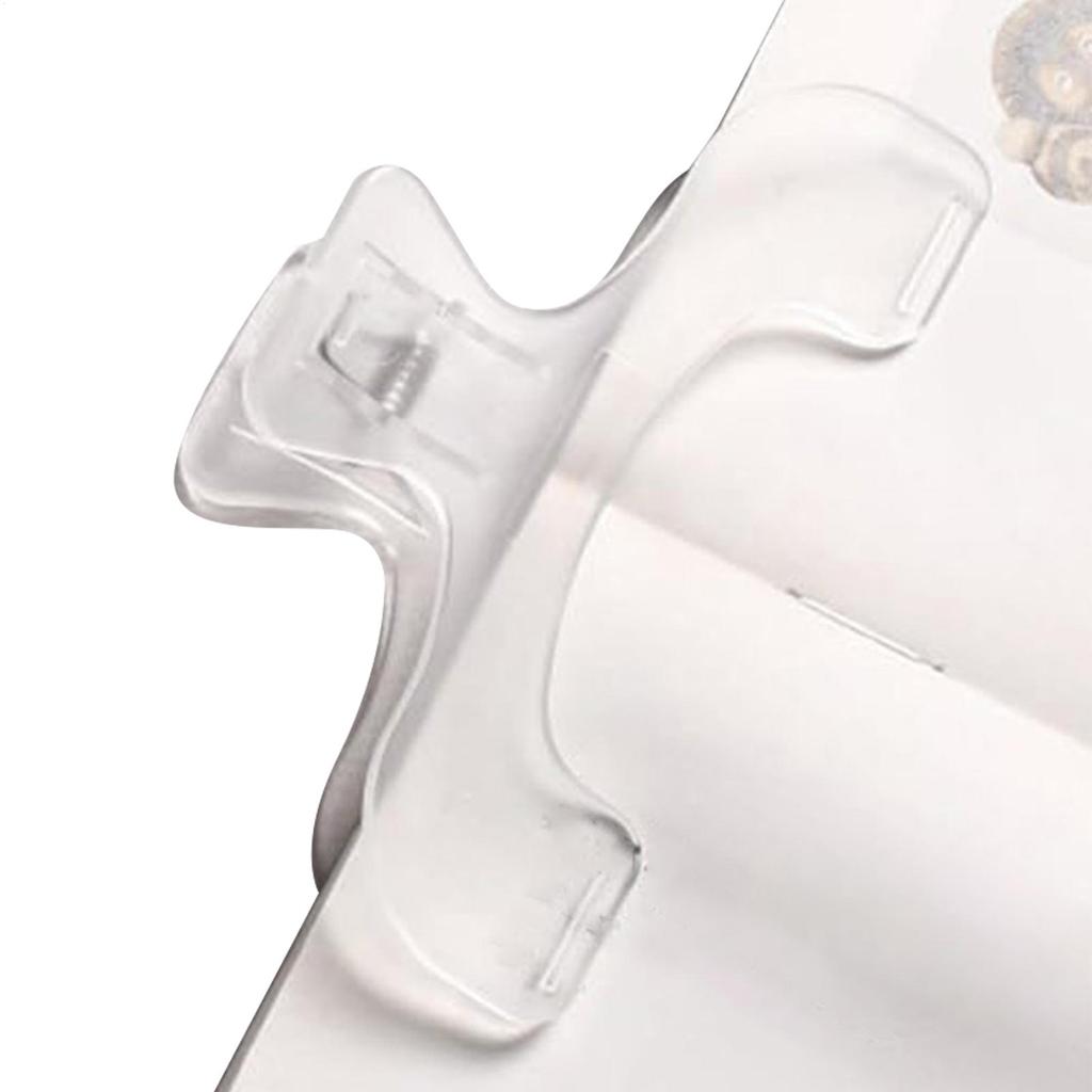 Transparent Plastic Book Clip Holder Practical Reading Aid Note Holder Creative Stationery Part Fixed Bookshelf