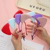 Cat Ears Furry Headbands for Women and Girls, Makeup of Party Decoration, Daily Wearing, Cute