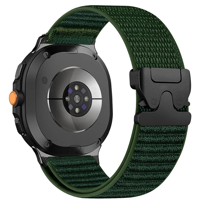 Nylon Strap for Samsung Galaxy Watch 8 40 44mm Band Parachute Buckle Belt Correa Bracelet  for Galaxy Watch 8classic 46mm Straps