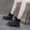 Winter Fashion Women Snow Boots Plush Warm Cotton Shoes Lace Up Anti-skid Thick Soled Warm Boots