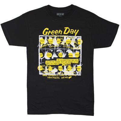 Green Day Nimrod T-shirt XXX-Large Black Unisex T-Shirt