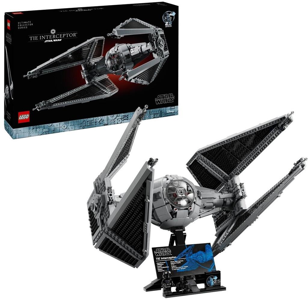 LEGO Star Wars Bausatz „Krieg der Sterne“ – Raumschiff – TIE-Abfangjäger (75382)