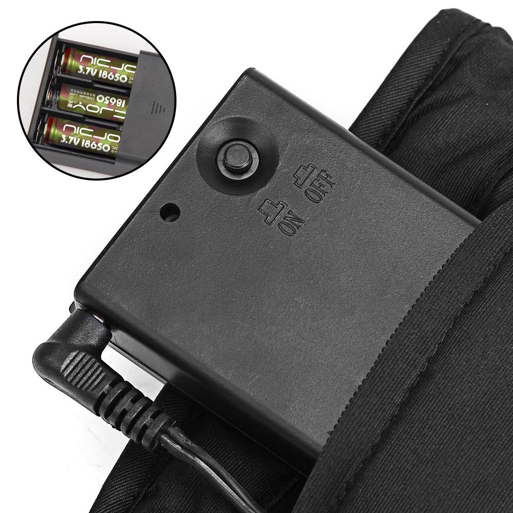 Electric Heated, Windproof, Waterproof Touchscreen Winter Gloves for Motorcycle Riding & Skiing