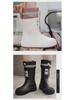 Women's 2024 Fashionable Waterproof Rain Boots – Non-Slip, Comfortable & Durable for Camping