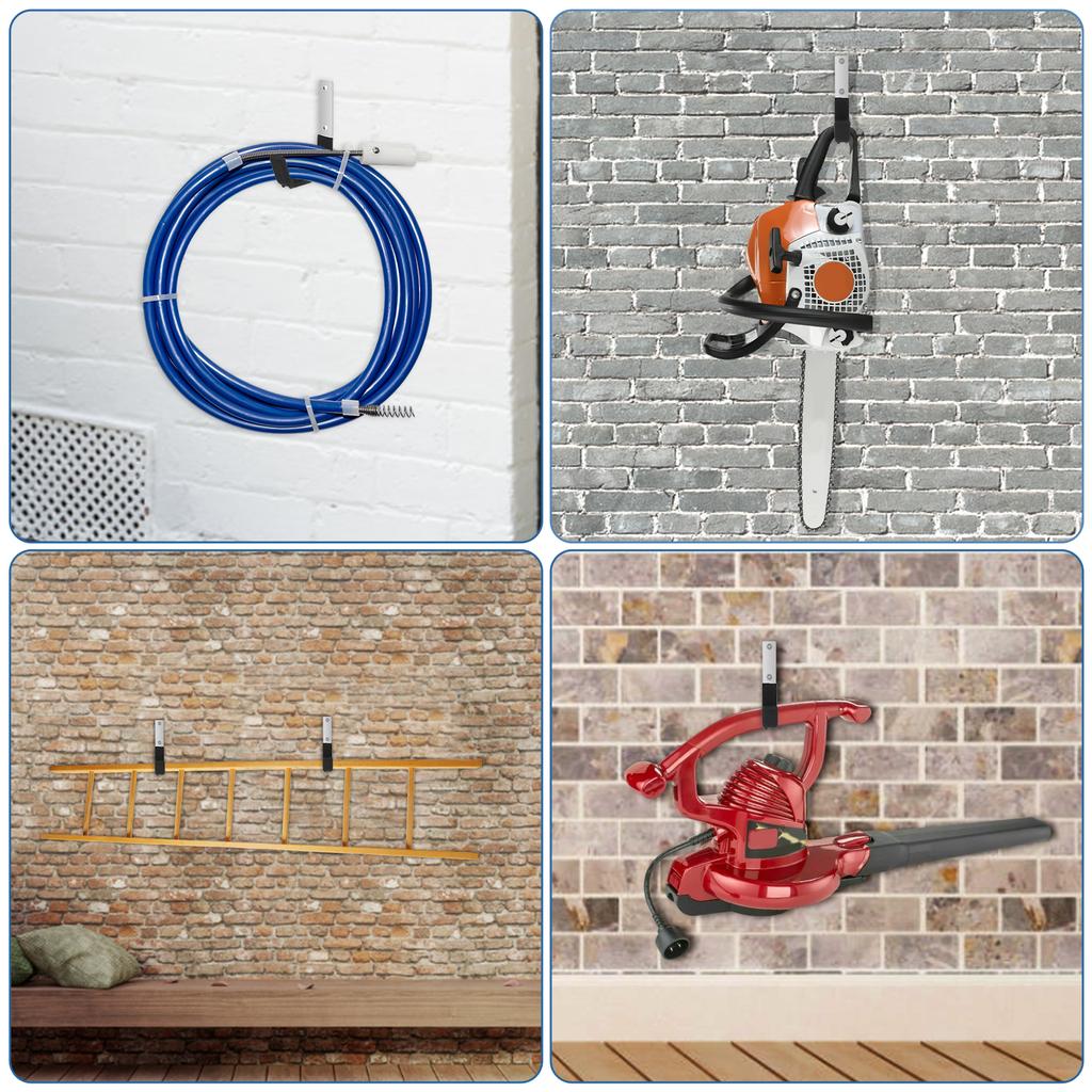 Utility Hooks for Garage Storage Wall Mount,Garage Hooks Heavy Duty Garage Wall Hooks,Hose Holder,Bike Hooks,Ladder Hooks