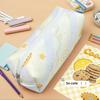 Cute Cat Pencil Box Cartoon Cat Large Capacity Pencil Case Cosmetic Bag Student Stationery Gifts Multifunctional Storage Bag