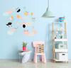Wall stickers Cats balloons N004