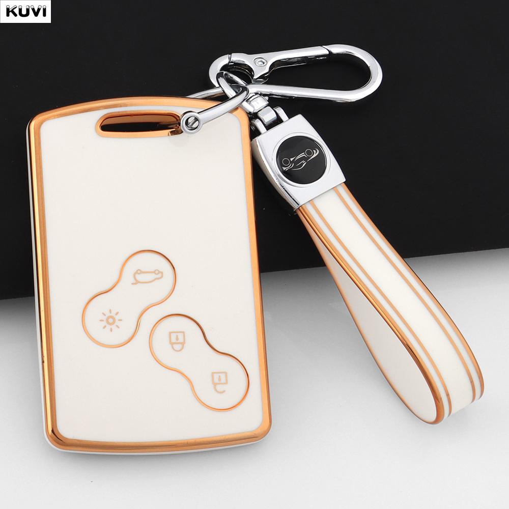 Tpu Auto Smart Key Fob Cover Case Housing Remote Fit For Renault Duster Captur Clio Logan Megane 2 3 Koleos Scenic Nema Fluence Zeo Kaptur