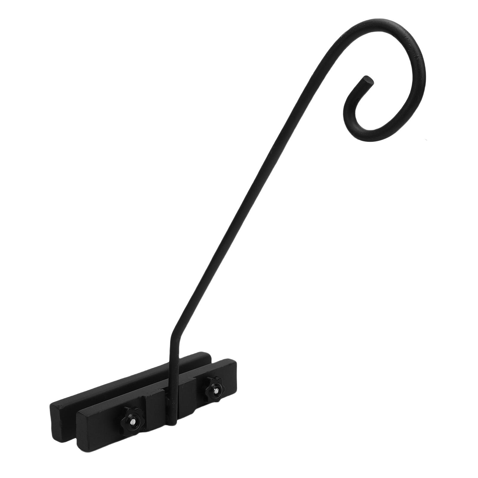 

Iron deck hook rail, fence deck hook outdoor plant hold for ing flow baskets wind railing