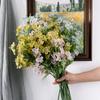 Wedding Dancing Orchid Artificial Flower Bouquet for Home and Wall Decoration