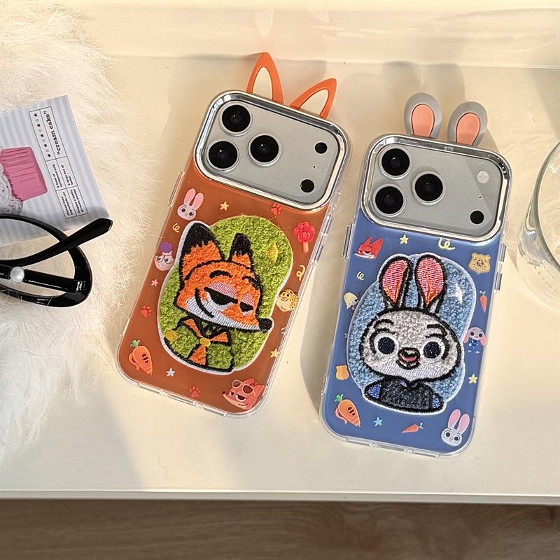 Crazy Animal City Ears Anti-Drop Case for iPhone 14/13/12 PRO/MAX