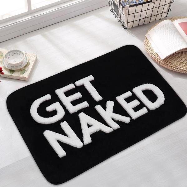 1/2pcs Microfiber Bath Mat Quick Dry And Washable Door Mat, Non Slip Letters Bathroom Rug, Soft And Thicken Shower Mat, Absorbent Bathroom Carpet