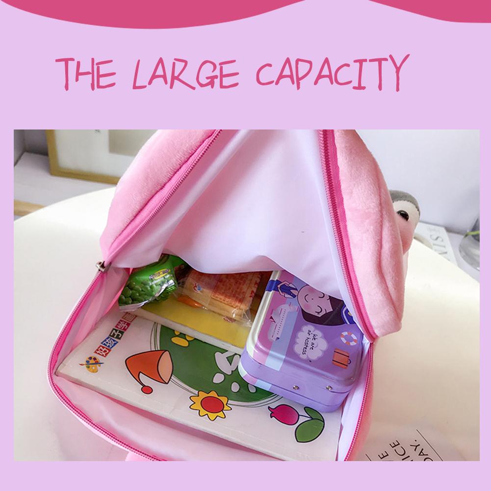 Cute 3D Flamingo Backpack Children School Backpacks with Leash Safety Harness for Girls Boys