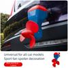 Angle Adjustable Rear Bumper Decorations Self-sticking Propeller Shaped Ornament  Tail Decor