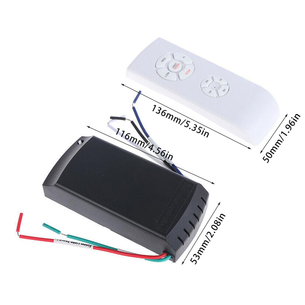 Ceiling Fan Light Remote Control Switch Wireless Controller Light Controller Ceiling Fan Controller Plastic Texture