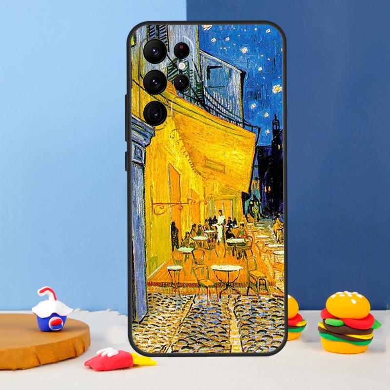 Van Gogh Oil Art Painting Phone Case For Samsung Galaxy S25 Ultra S9 S10 S20 S22 S21 FE S23 Plus S24 Ultra Cover Coque