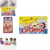 Handcrafted Interactive Operation Game Christmas Themed Santa Toy In Red And Pink