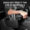 SEAMETAL Car Armrest Pad with Storage Bag Anti Scratch Center Console Box Protection Cover Universal Pu Leather Arm Rest Cushion