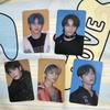 [USED] TXT Weply Limited FC Bonus MAGIC HOUR Trading Cards (5 Cards)