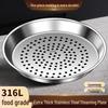 ZISIZ 316 Stainless Steel Wok Steamer Tray