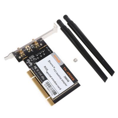 PCI k Karte, Drahtlose WiFi Karte AR9223 300M PCI Desktop-PC -Band 2,4/5GHz Drahtlose Desktop-PC k Karte
