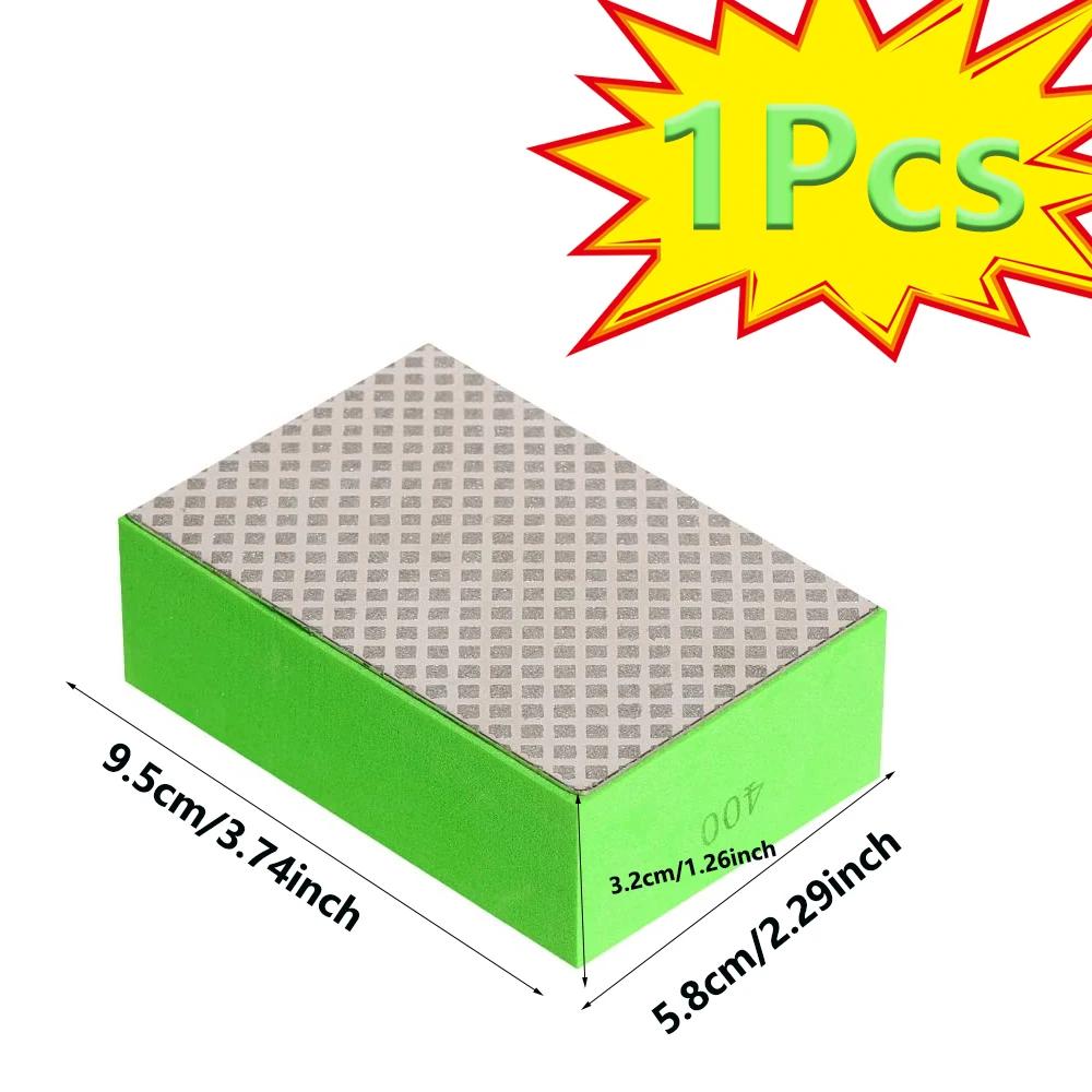 New Diamond Hand Polishing Pads Glass Tile Abrasive Grinding Block Pad Stone Marble Ceramic Sanding Disc Polisher Tools