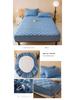 Class A Quilted Cotton Mattress Protector - Thick, Soft, Breathable, Dustproof, Non-Slip Full Cover