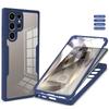 360° Full Body Phone Case for Samsung Galaxy S26 S25 S24 Ultra S23 S22 S21 Plus Transparent Front Back Protective Cover Funda