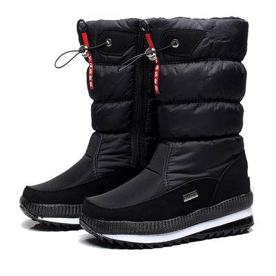 Women Snow Boots Winter Female Boots Thick Plush Waterproof Non -Slip Thigh High Boots Fashion Warm Fur Woman Winter Shoes
