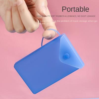 Mask Case Outdoor Portable Mask Storage Box Save Masks Boxes Mask Holder Mask Storage Bag