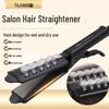 Barbershop Large Hair Straightener with Safe Inward Curling for Hair Salons - Wide Ironing Board, Gentle On Hair