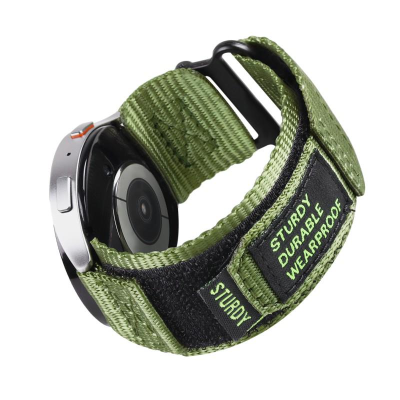 Nylon Quick-Release Hook-and-Loop Watch Band for Huawei GT3/4 - 20mm/22mm