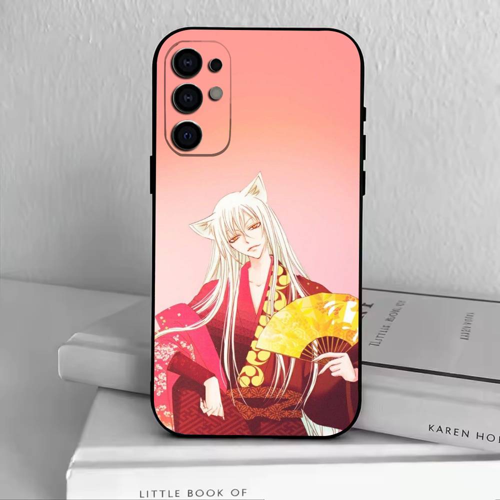 M-misama Kiss T-Tomoe Phone Case Black Silicone Soft For Samsung S25,S24,S21,S22,S23,S30,Ultra,S20,Plus,Fe,Lite