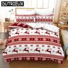 New Merry Christmas 3D Printed Bedding Set Duvet Covers Pillowcases Comforter Bedding Set Bedclothes Bed Linen 21