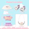 5Pcs Doll Clothes Set Exquisite For Labubu 15/17cm Plush Doll Accessories Girl's Toys Birthday Christmas Kids Gift Shoes Sweater