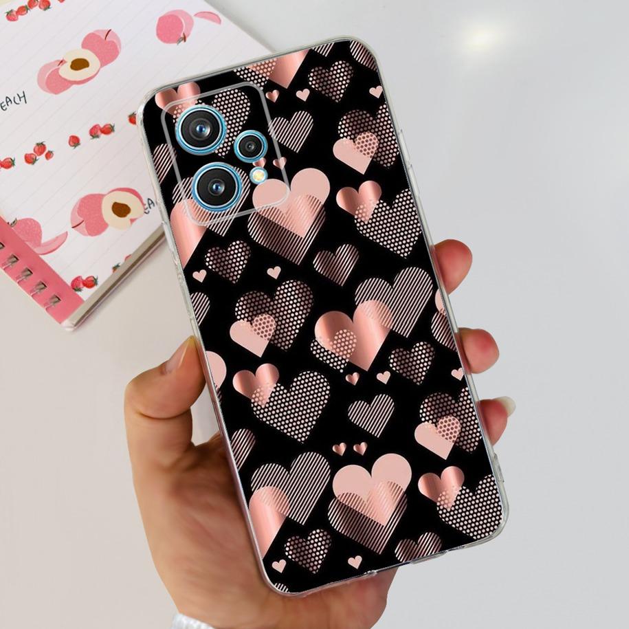 For OPPO Realme 9 Pro Plus 5G Case RMX3392 Fashion Butterfly Silicone Soft Cover For Realme 9 Pro+ Case Realme9 Shockproof Funda