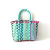 2022 Bunte gewebte Umhängetaschen für Damen Sommer Strandtasche Marken Crossbody-Tasche Niedliche Geldbörsen und Handtasche Luxus Designer-Tasche