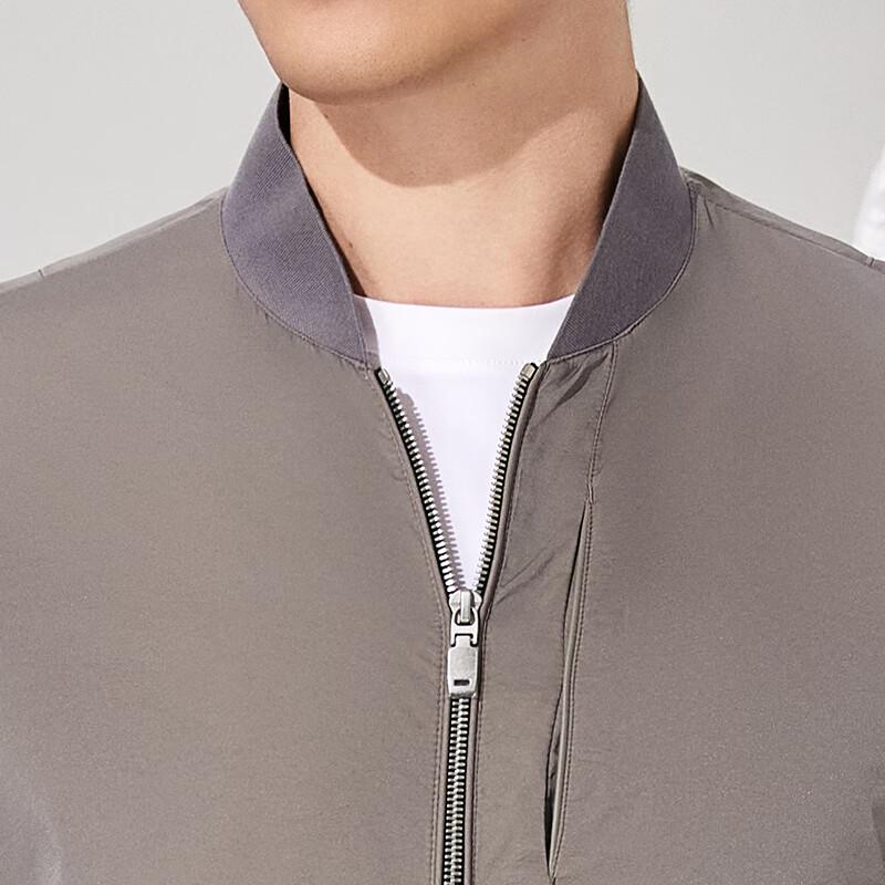 Antonio Men's Minimalist Luxury Lightweight Baseball Collar Jacket